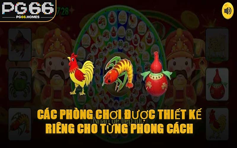 Các Phòng Chơi Được Thiết Kế Riêng Cho Từng Phong Cách