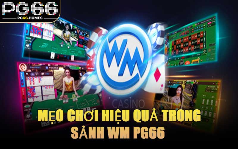 Mẹo Chơi Hiệu Quả Trong Sảnh WM PG66 